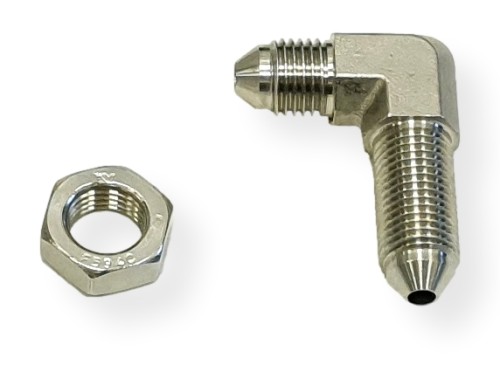 Przejście grodziowe 3/8-24 M-M 90st ukł hamulcowy