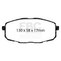 DP41562R - Zestaw klocków hamulcowych seria YELLOWSTUFF EBC Brakes