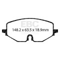 DP42439R - Zestaw klocków hamulcowych seria YELLOWSTUFF EBC Brakes