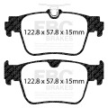 DP42438R - Zestaw klocków hamulcowych seria YELLOWSTUFF EBC Brakes