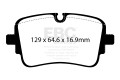 DP42456R - Zestaw klocków hamulcowych seria YELLOWSTUFF EBC Brakes