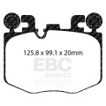 DP42522R - Zestaw klocków hamulcowych seria YELLOWSTUFF EBC Brakes