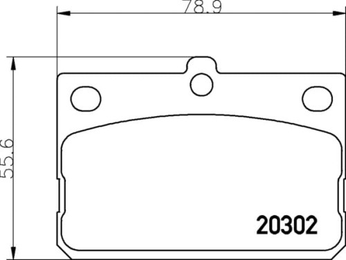 MDB1063 M1144 MINTEX KLOCKI HAMULCOWE