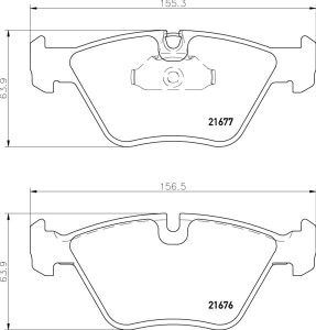 MDB1817 M1144 MINTEX KLOCKI HAMULCOWE