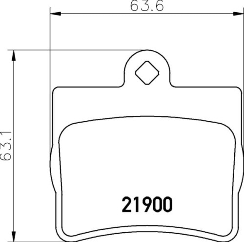 MDB1858 M1144 MINTEX KLOCKI HAMULCOWE