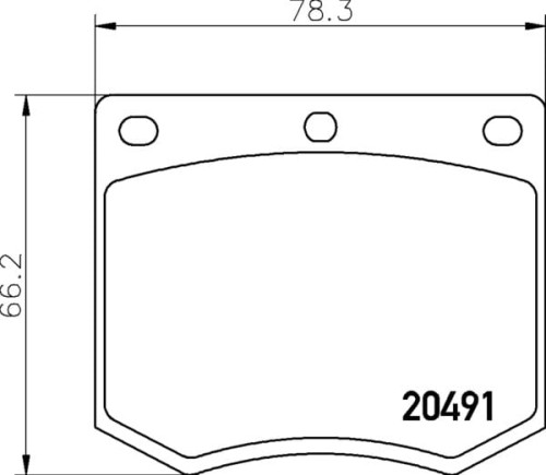 MGB633 M1144 MINTEX KLOCKI HAMULCOWE