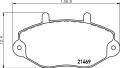 MDB1559 F4R 18.00 MINTEX KLOCKI HAMULCOWE