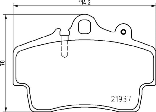 MDB1873 F6R 15.50 MINTEX KLOCKI HAMULCOWE