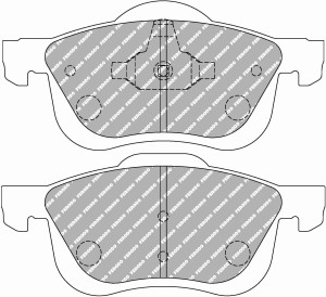 FCP1382H DS2500 FERODO KLOCKI HAMULCOWE