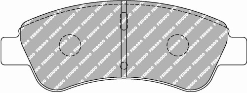 FCP1399H DS2500 FERODO KLOCKI HAMULCOWE