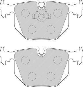 FCP1483H DS2500 FERODO KLOCKI HAMULCOWE