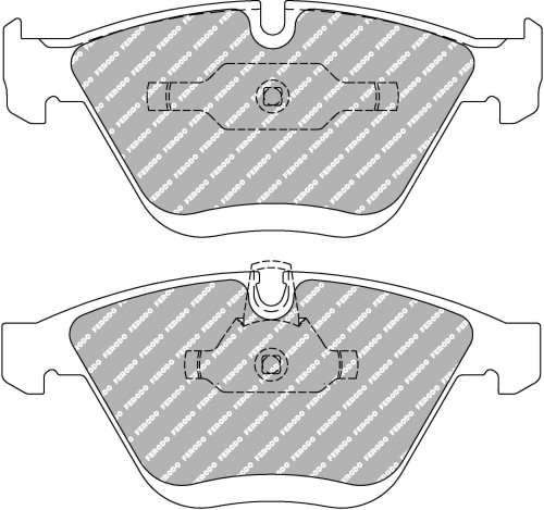 FCP1628H DS2500 FERODO KLOCKI HAMULCOWE