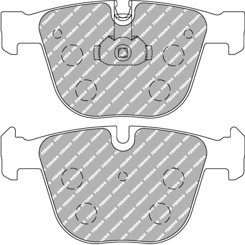 FCP1672H DS2500 FERODO KLOCKI HAMULCOWE