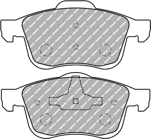 FCP1805H DS2500 FERODO KLOCKI HAMULCOWE