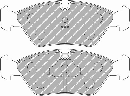 FCP256R DS3000 FERODO KLOCKI HAMULCOWE