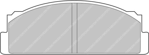 FCP29H DS2500 FERODO KLOCKI HAMULCOWE