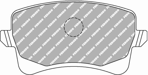 FCP4050H DS2500 FERODO KLOCKI HAMULCOWE