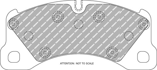 FCP4064H DS2500 FERODO KLOCKI HAMULCOWE