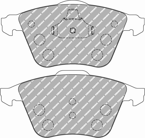 FCP4223H DS2500 FERODO KLOCKI HAMULCOWE