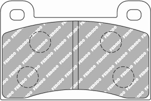 FCP461R DS3000 FERODO KLOCKI HAMULCOWE