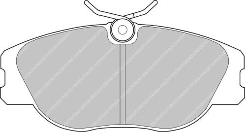 FCP565R DS3000 FERODO KLOCKI HAMULCOWE