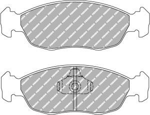 FCP876R D3000 FERODO KLOCKI HAMULCOWE