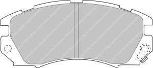 FCP948H D2500 FERODO KLOCKI HAMULCOWE