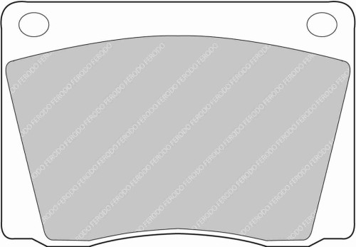 FCP9R DS3000 FERODO KLOCKI HAMULCOWE