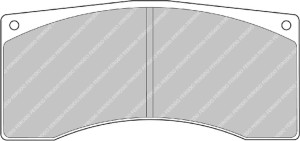 FRP1077H DS2500 FERODO KLOCKI HAMULCOWE