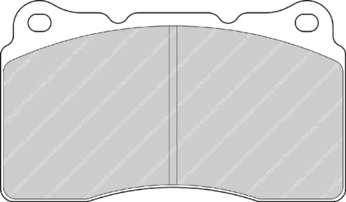FRP3067W DS1.11 FERODO KLOCKI HAMULCOWE