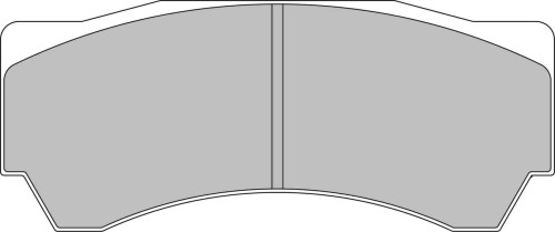FRP3081H DS2500 FERODO KLOCKI HAMULCOWE
