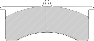 FRP503R DS3000 FERODO KLOCKI HAMULCOWE