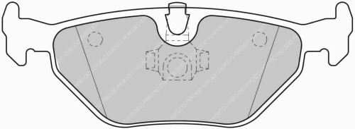 FDS1301 FERODO KLOCKI HAMULCOWE
