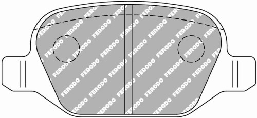 FDS1349 FERODO KLOCKI HAMULCOWE