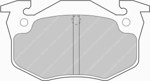 FDS558 FERODO KLOCKI HAMULCOWE
