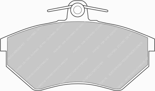 FDS774 FERODO KLOCKI HAMULCOWE