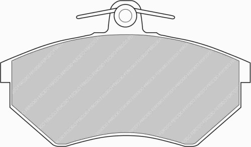 FDS775 FERODO KLOCKI HAMULCOWE