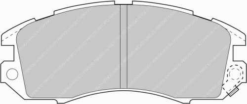 FDS789 FERODO KLOCKI HAMULCOWE
