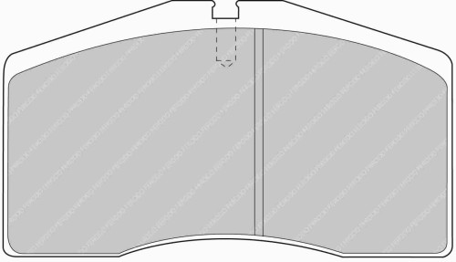 FDS891 FERODO KLOCKI HAMULCOWE