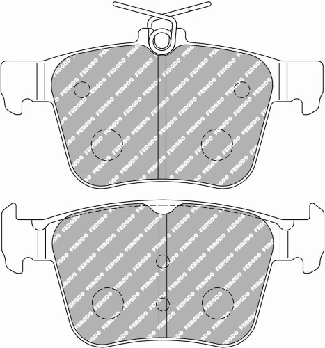 FCP4697H DSUNO FERODO KLOCKI HAMULCOWE